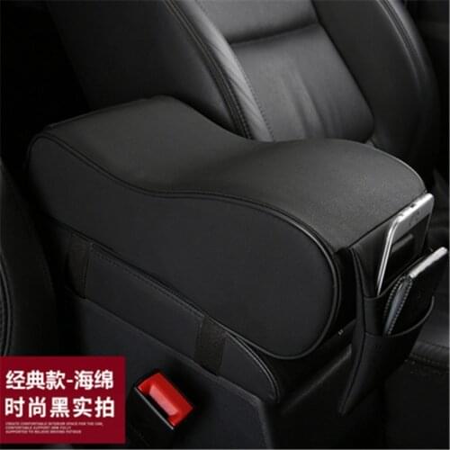 Car styling Interior PU armrest box armrest box heightening padfor for Renault Fluence Kadjar Captur ZOE ESPACE Car accessories