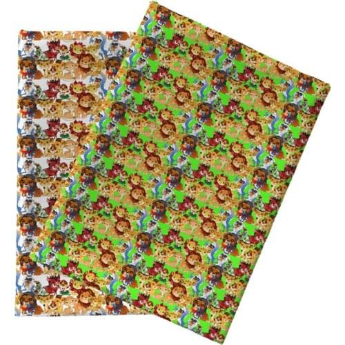 Half yard 45X145cm Cartoon Movie Print Polyester cotton DIY Material Pillow Hat sofa kird mask FABRIC1912