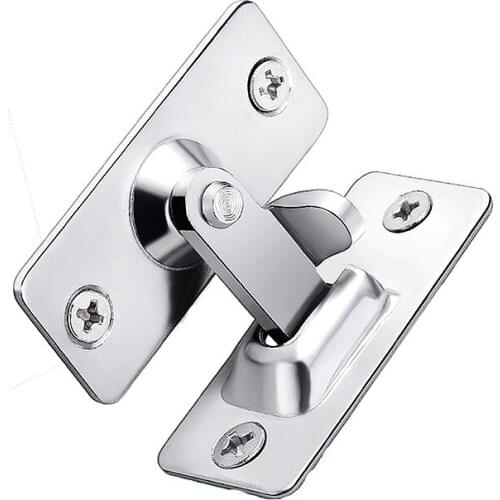 Right Angle Lock 90 Degree Room Door Buckle Buckle Suitable For Bathroom Barn Door Sliding Door Buckle Bending Right Angle Doo