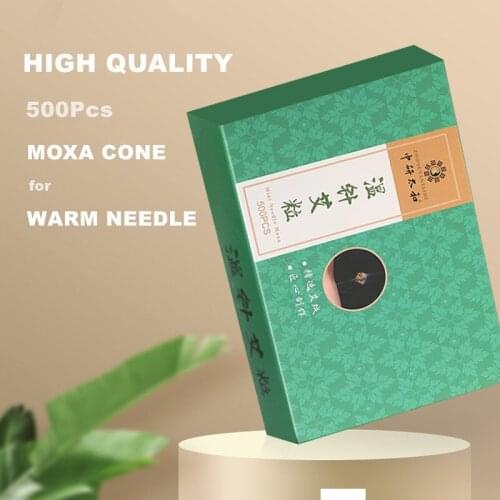 500Pcs/box Moxa Stick Moxa Roll Moxibustion Warm Acupunctrue beauty Body Care Massage Relaxation health care