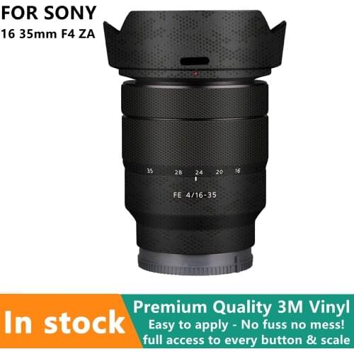 SEL1635Z / 16-35 F4 ZA Premium Decal Skin For Sony 16-35mm Vario-Tessar T FE F4 ZA OSS E-Mount Lens Decal Wrap Cover Sticker
