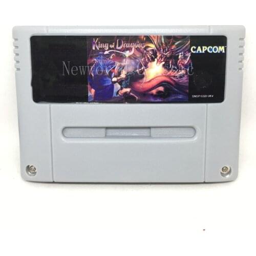 The King of Dragons Video Game For 16 Bit Big Game Cartridge Compilation Card for EUR/PAL Version Game Console