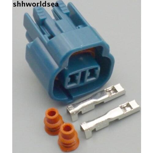 Worldgolden 5/30/100set 2.0mm 2 way injector connector plug kit for toyota new 6189-0031