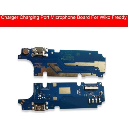 Micro USB Charger Dock Board For Wiko Freddy USB Charging Connector With Microphone Jack Port Board Repair Replacement