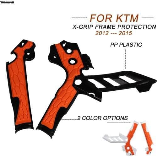 Motorcycle X-Grip Frame Protection Guard Cover For KTM SX 125 150 SX-F SXF 250 350 450 2011 - 2015 Dirt Bike MX Motocross