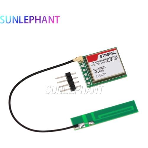 Green SIM800L GPRS TCP IP module Self-playing card slot microSIM card GSM SMS