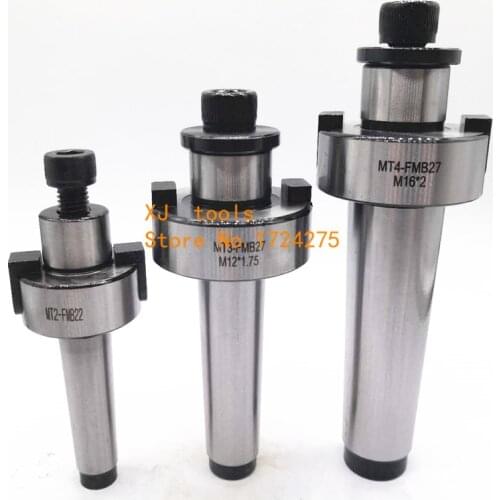 1pcs MT2 MT3 MT4 FMB FMB22 FMB27 FMB32 M10 M12 M16 Mohs milling machine tool holder, face milling disk connecting handle