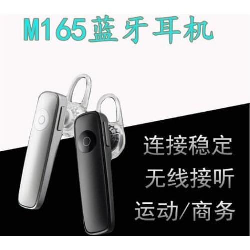 1 pc online M165 Stereo Headset Earphone Headphone Mini Bluetooth V4.1 Wireless Handfree with Microphone For Xiaomi Android All