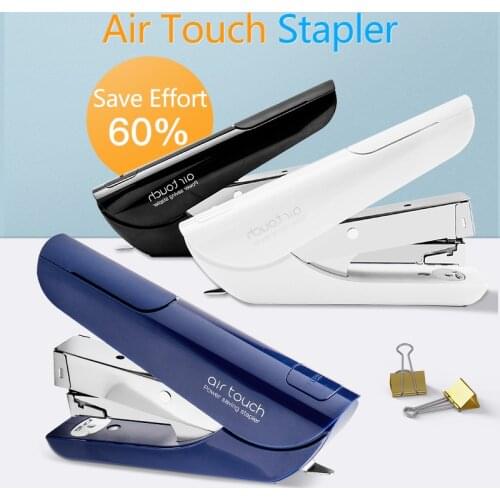 1pcs Portable Quality Stapler Effortless Stapler Save Effort Binding Machine School Paper Staplers Office Bookbinding Supplies