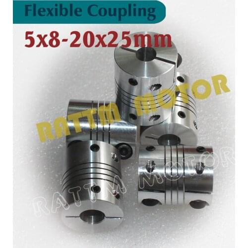 5pcs Flexible Coupling Stepper Motor 5x8mm CNC Parts Router Mill