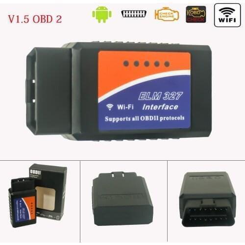 Wifi ELM327 OBDII V1.5 Car Check Engine Diagnostic Scanner For Subaru B4 2008/Forester/Impreza/Legacy/XV ELM 327 OBD 2 Adapter