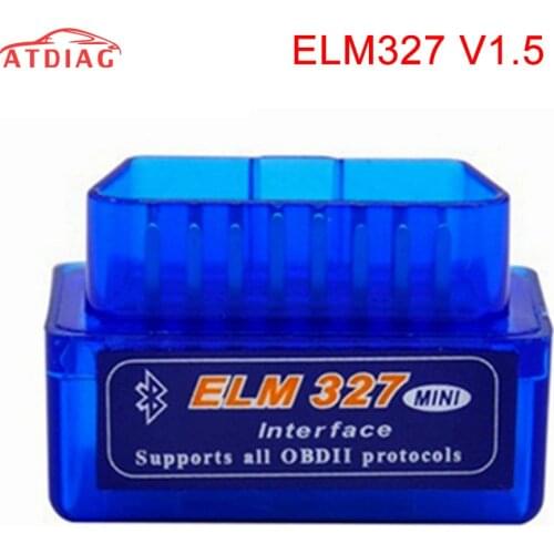 Top-rated V1.5 Super Mini ELM327 Bluetooth OBDii / OBD2 Wireless Mini ELM327 CANBUS Support All OBD2 Model Free Shipping