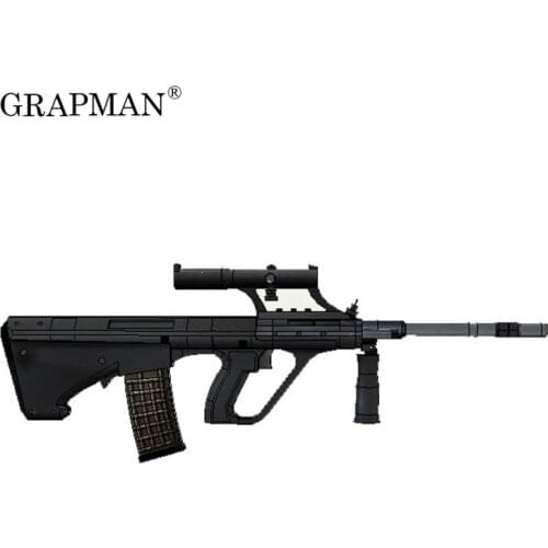 78cm Jedi Survival Steyr Aug Rifle Paper Model Weapons Firearms 3D 3D Hand Drawing Toys