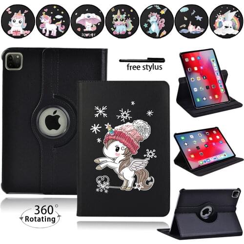 360 Rotating Tablet Case for Apple IPad Pro 2017 10.5" 1st Gen/Pro 2018 11" 1st Gen/Pro 2020 11"2nd Gen/Pro 2015 9.7" Cover