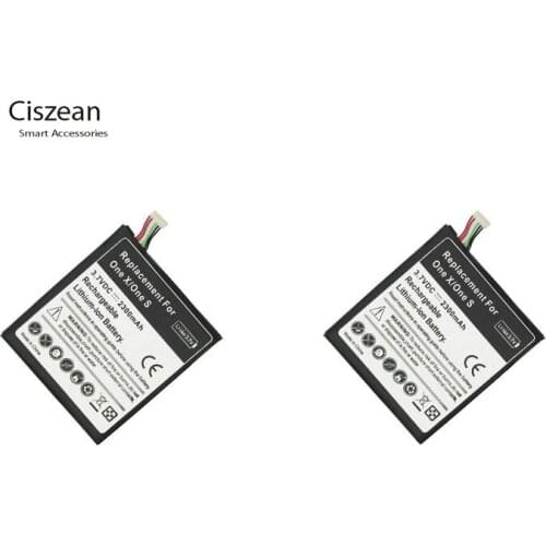 Ciszean 2Pcs/lot 2300mAh BJ83100 Replacement Li-Polymer Battery For HTC One X G23 One S S720e Z520e Z520d S728e Z560e