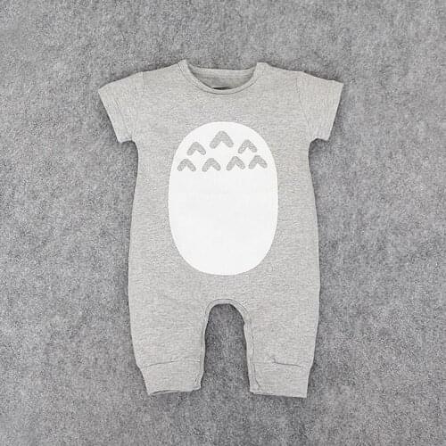 New Born Baby Clothes Summer Sleeveless Roupas Infantis Menino High Quality Cotton Fashion Cool Baby Boy Romper Black Grey 0-2T