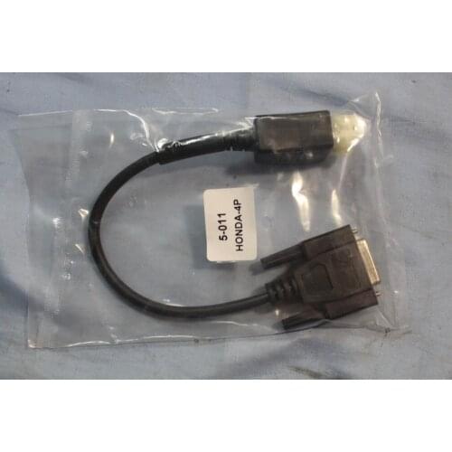 For Honda 4PIN diagnostic cable for MST100P MST500 MST3000 OBDEMOTO600 motorcycle tester and scanner