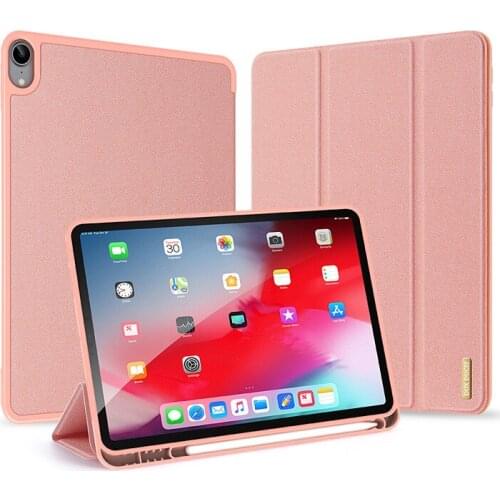 Dux Ducis Smart Pu Leather Case For iPad Air4 10.9 2020 Stand Cover For iPad air 2020 With Pencil Holder Coque