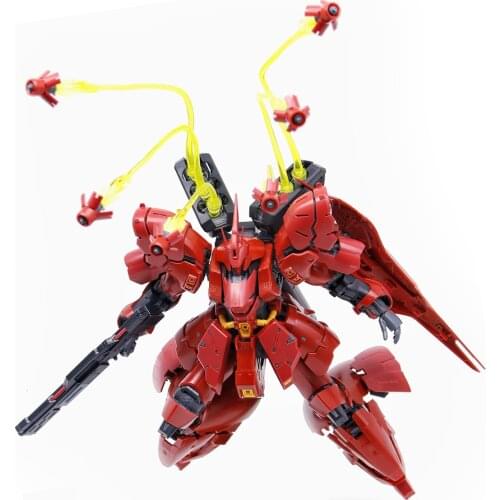 EffectsWings EW Clear Yellow Funnel Effect Parts for RG HGUC 1/144 Sazabi Gundam Model Accessories