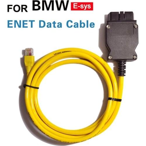 ESYS ENET Cable for BMW F Series ICOM Coding OBD2 Diagnostic Cable Ethernet to E-SYS Data OBD2 Scanner OBD Hidden Data Tool