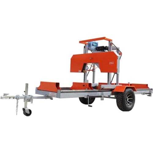 China Professional Electric Portable Sawmill Machine Wood Mizer For Sale