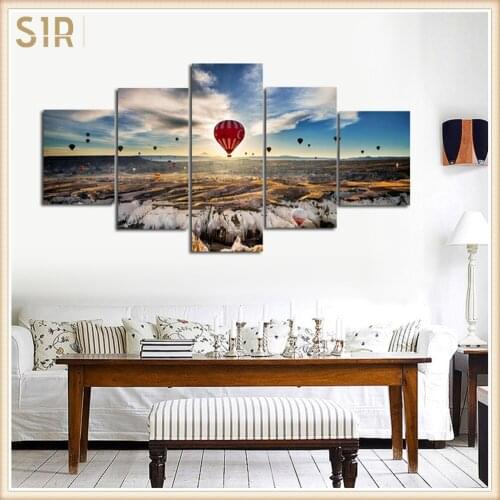 Beautiful Scenery HD Printed 5 Piece Canvas Art Scenery Painting Wall Pictures for Living Room Home Decor Anime Poster Wall Art