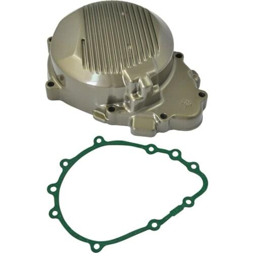 Motorcycle Aluminum Engine Left Stator Crankcase Cover Protector Case With Gasaket For Kawasaki ZX-6R 1998-2002 ZX6R ZX 6R
