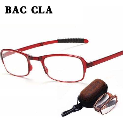 Men and Women Ultralight Folding Reading Glasses Resin Lens Magnifying Set Glasses Black Reading Glasses +100+150 TR90