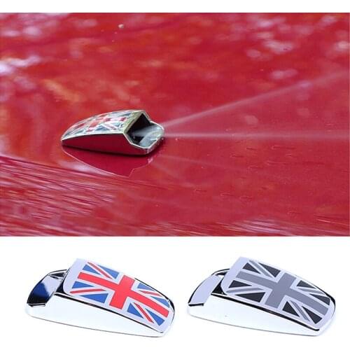 Car Windshield Washer Wiper Water Spray Nozzle Car Sticker For BMW Mini Cooper S One R55 R56 R60 R61 F54 F55 F56 F60 Accessories