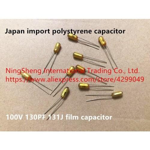 Original new 100% polystyrene capacitor 100V 130PF 131J film capacitor (Inductor)