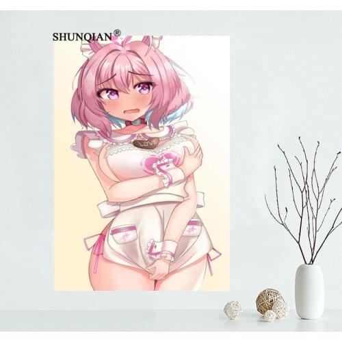 Custom Anime Idolmaster Cinderella Girls Poster Cloth Silk Canvas Poster Home Decoration Wall Art Fabric Poster Print More Size