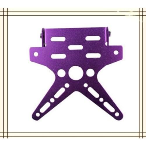Motorcycle frame registration plate for support frame for HONDA CBR250R VFR 1200 F ST 1300 Black SpiRit NC750 S X