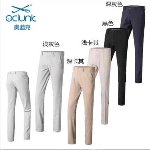 2020 Golf Pants Mens Golf Jupon Spring and Summer Elastic Quick-Dry Slim Sports Mens Pants