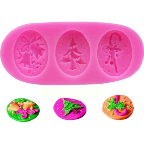 Silicone Mold Christmas Ball Resin Crafts Silicone Making Jewelry Mold Epoxy And Pendant Clay Mold Chocolate Candies Mold Y1P8