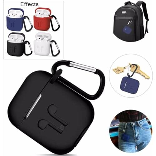 8 Colors Silicone Headset Protective Case For Airpod Protective Sleeve Box Cover For Wireless Bluetooth Earphones #280110