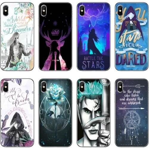 Throne Of Glass Transparent Phone Case For iPhone 12 11 Pro Max Mini XS Max XR X 8 7 Plus 6 6S Plus 5 5S SE 2020