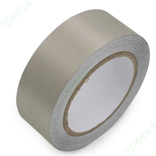 40mm x 20M 65ft Conductive Cloth Fabric Adhesive Tape For Laptop Cellphone LCD Cable Shielding
