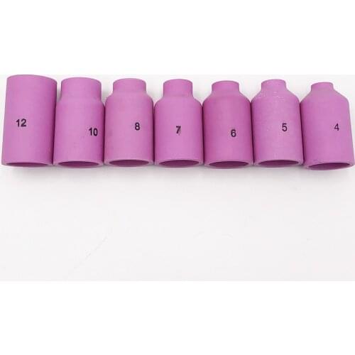 20pcs Tig Welding Part Welding Torch Accessories 54N Series WP-17 WP-18 WP-26 Ceramic Nozzle
