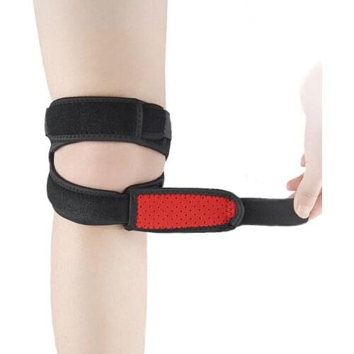 1PC Compression Knee Pad Patella Protector For Adult Nylon Adjustable Breathable Sports Protective Belt Fitnes Equipment Outdoor