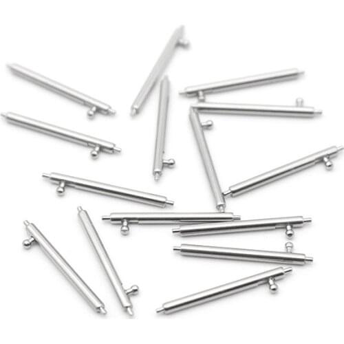 10pcs/lot 1.5mm diameter 12mm ~24mm Quick Relsese Watch Spring Bar parts Smart Watchband Link pin Replacement parts