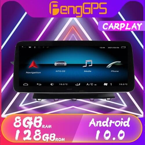 128G Android 12.3" PX6 DSP For Benz GLK X204 2008 Car DVD GPS Navigation Auto Radio Stereo Video Multifunction CarPlay HeadUnit