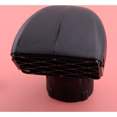 Black Auto Air Ram Snorkel Head Top 3.5'' Fit for Toyota Landcruiser VDJ76/78/79