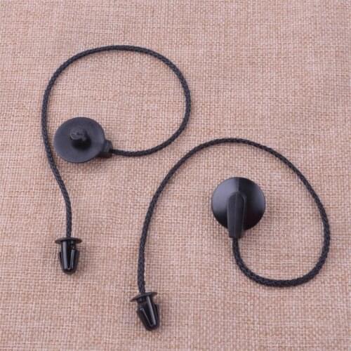 CITALL 2pcs Car Rear Trunk Storage Package Tray Tie Strap Parcel Shelf String BM51A46538AA For Ford Focus Hatchback 2012-2017