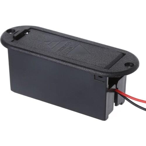 Two Band Active Bass Guitar EQ Equalizer Preamp Circuit Pickup Black high quality