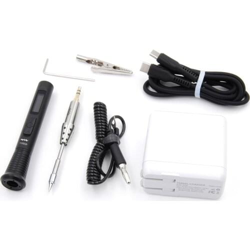 30W TS80P Intelligent Electric Soldering Iron PD2.0 QC3.0 Power Supply Mini Electric Soldering Station Portable Soldering Iron