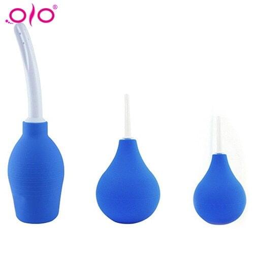 OLO 310ml Unisex Shower Enemator Vaginal Enema Rectal Syringe Anal Rectum Vaginal Cleaner Bidet Accessories
