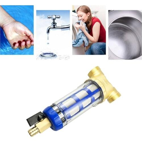 Front Purifier Copper Pre-filter Backwash Water Filters Remove Rust Contaminant 23GB