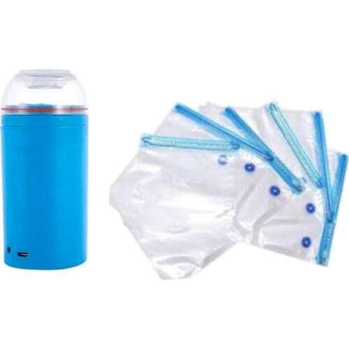 Mini Vacuum Machine, Handheld Vacuum Sealer, Portable Vacuum Machine,Electric Food Vacuum Sealer with Sous Vide Bags
