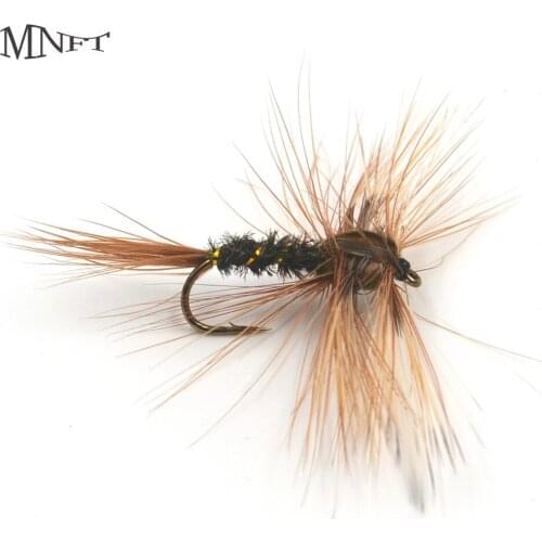 MNFT 10Pcs Dark Peacock Nymph Bait Trout Stone Fly Trout Flies Fly Fishing Flies Nymph 8