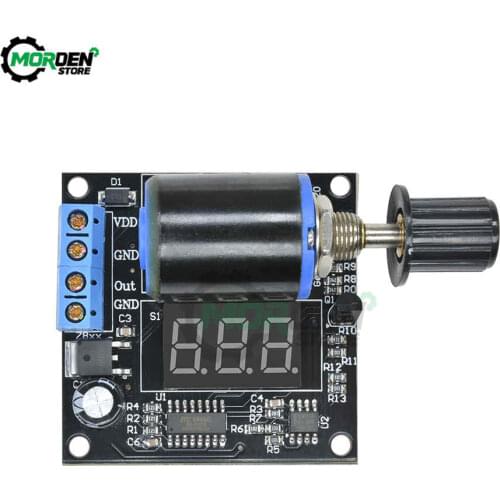 Frequency Signal Generator Module DC 12V 24V 4-20mA LED Display Signal Sources Valve Adjustment Analog Transmitter Board
